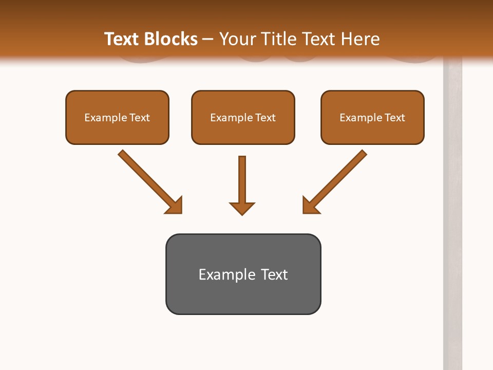 Signpost Message Rough PowerPoint Template