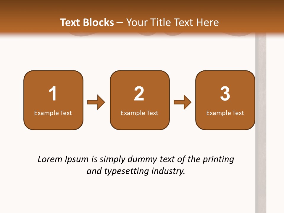 Signpost Message Rough PowerPoint Template