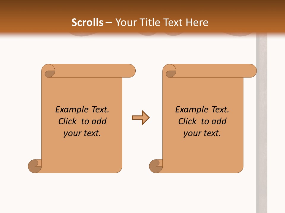 Signpost Message Rough PowerPoint Template