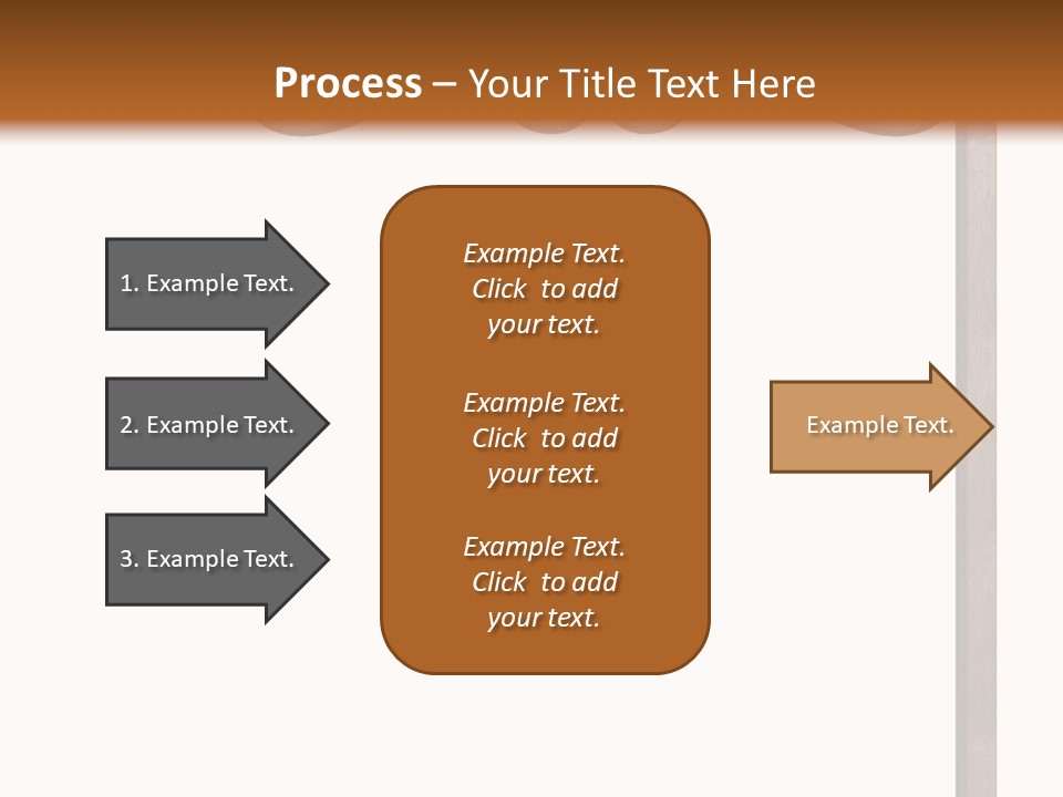 Signpost Message Rough PowerPoint Template