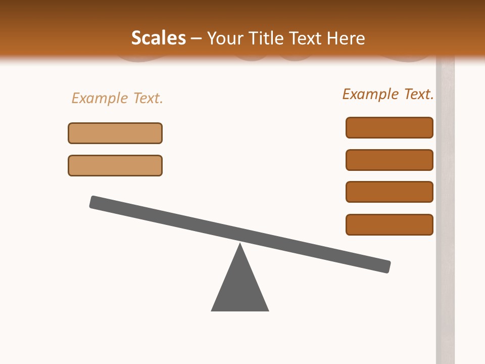Signpost Message Rough PowerPoint Template
