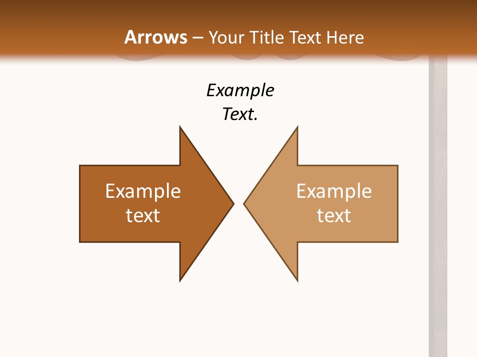 Signpost Message Rough PowerPoint Template