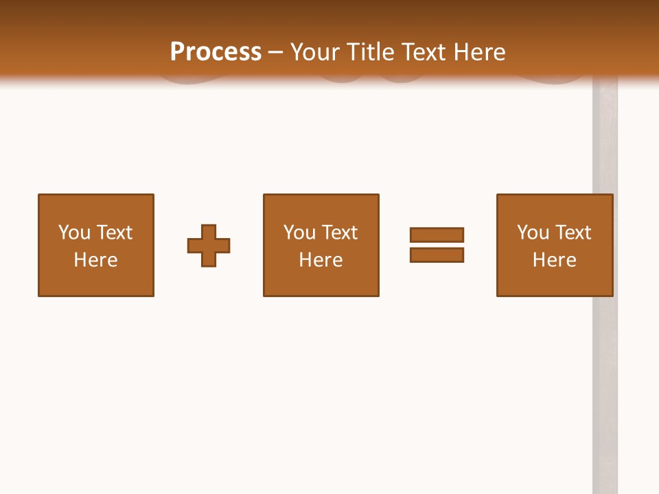 Signpost Message Rough PowerPoint Template