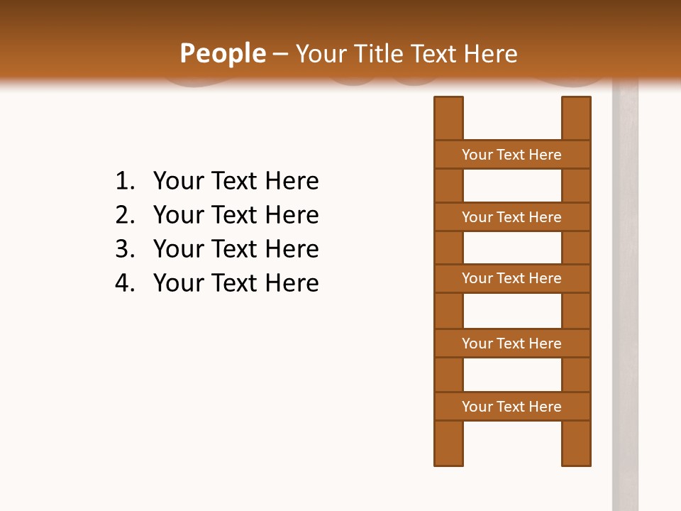 Signpost Message Rough PowerPoint Template