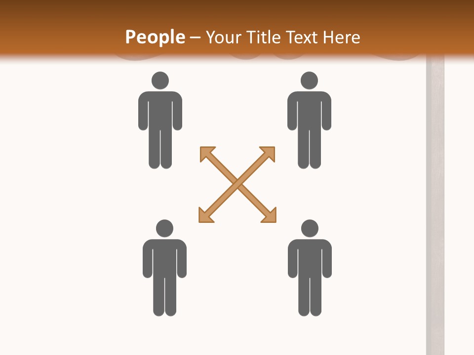 Signpost Message Rough PowerPoint Template