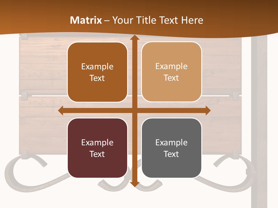 Hanging Copper Antique PowerPoint Template