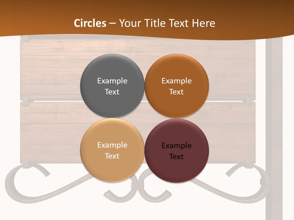 Hanging Copper Antique PowerPoint Template