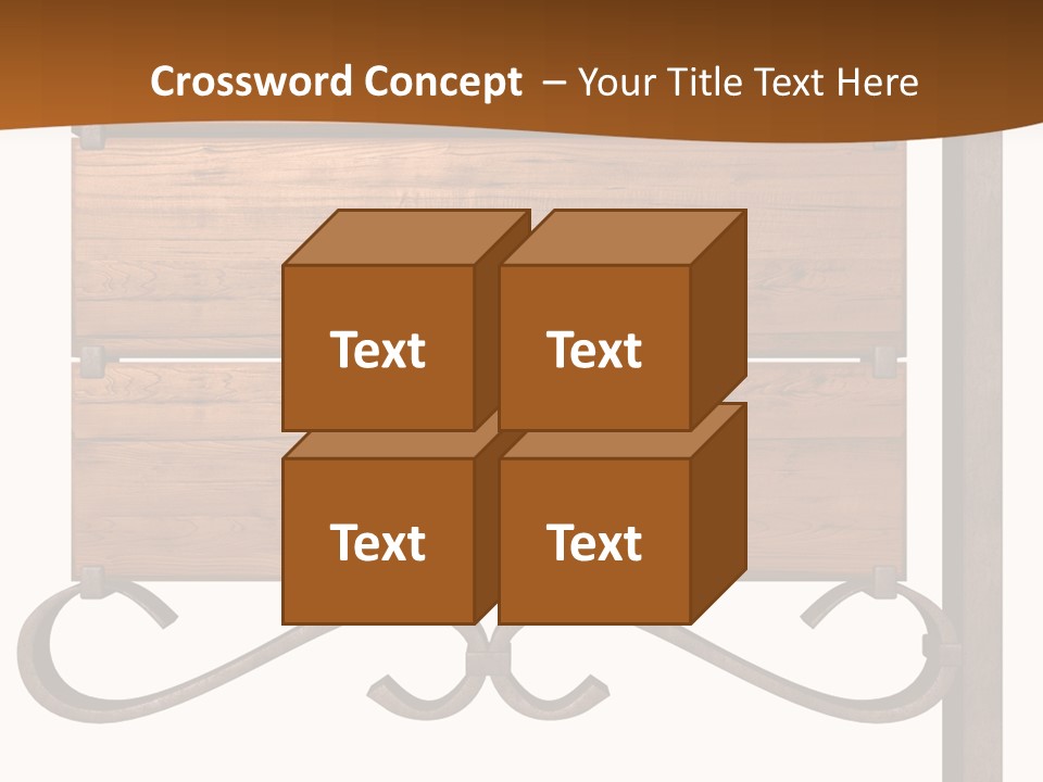 Hanging Copper Antique PowerPoint Template