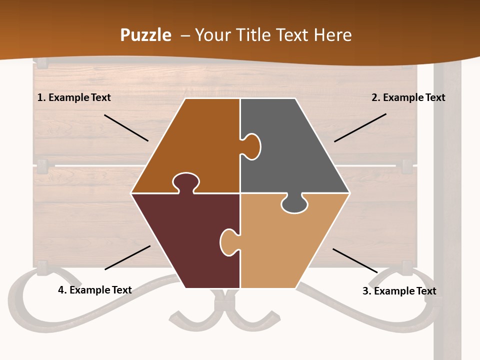 Hanging Copper Antique PowerPoint Template