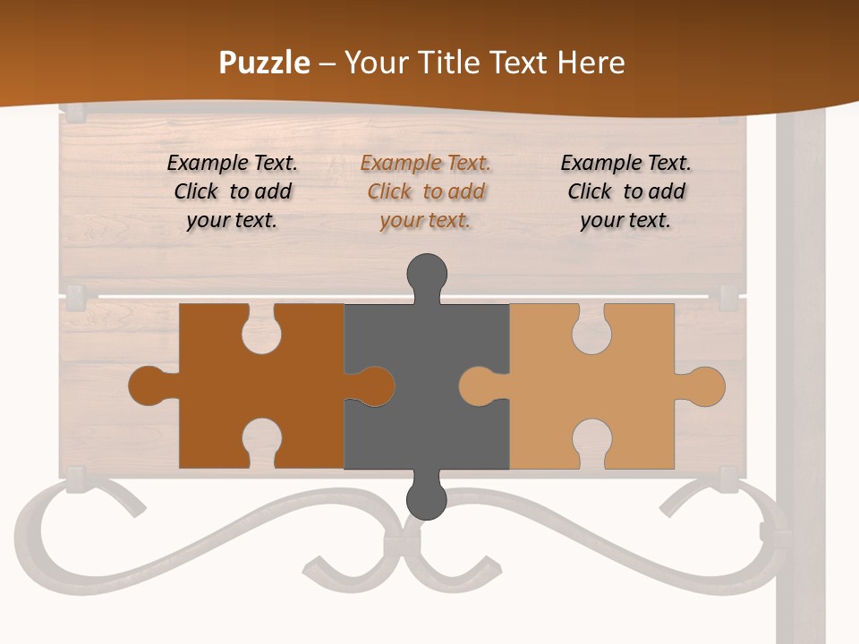 Hanging Copper Antique PowerPoint Template