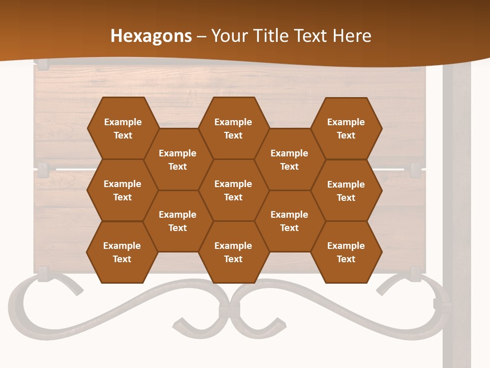 Hanging Copper Antique PowerPoint Template