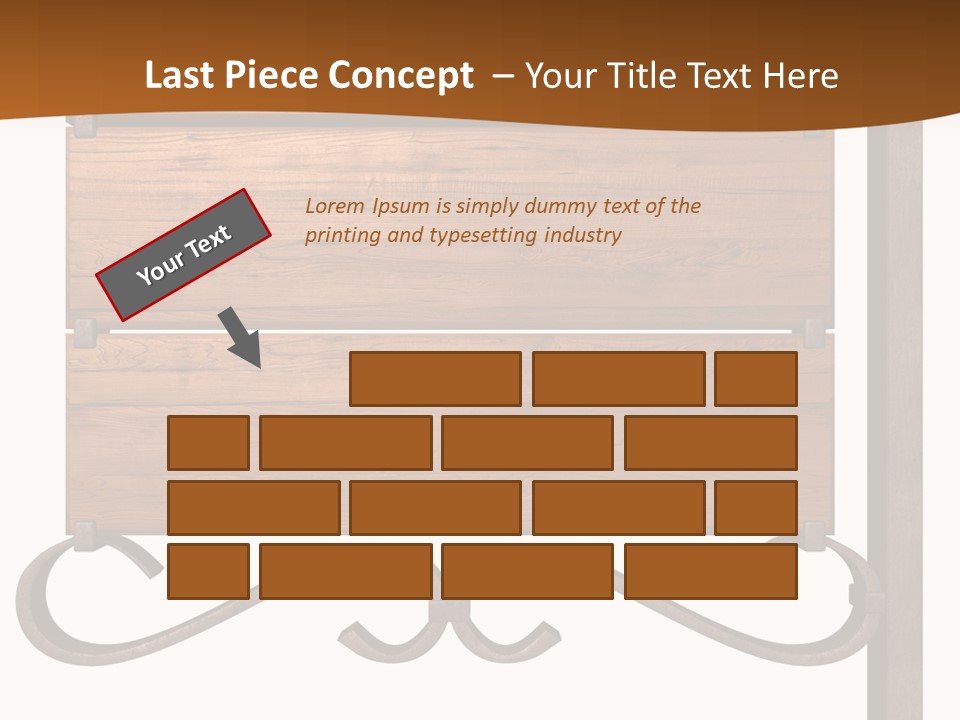 Hanging Copper Antique PowerPoint Template