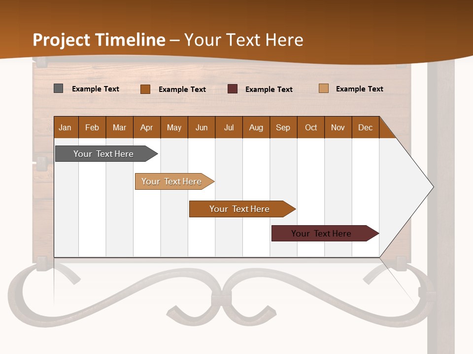 Hanging Copper Antique PowerPoint Template