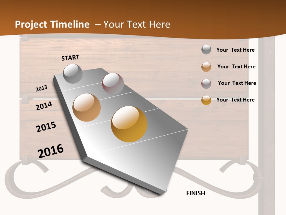 Hanging Copper Antique PowerPoint Template