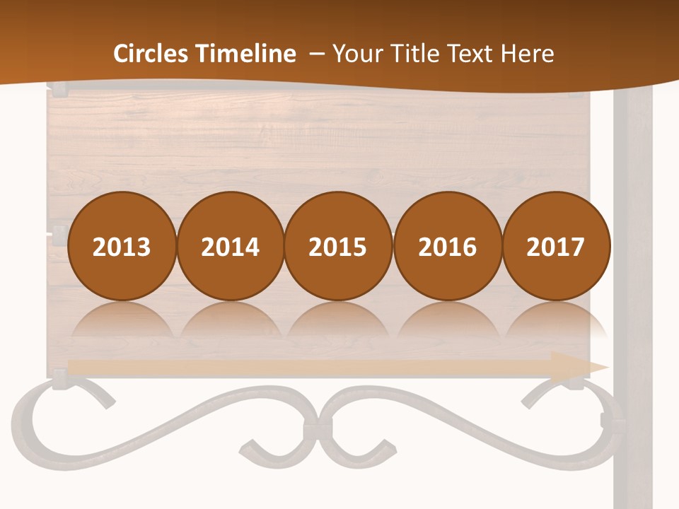 Hanging Copper Antique PowerPoint Template