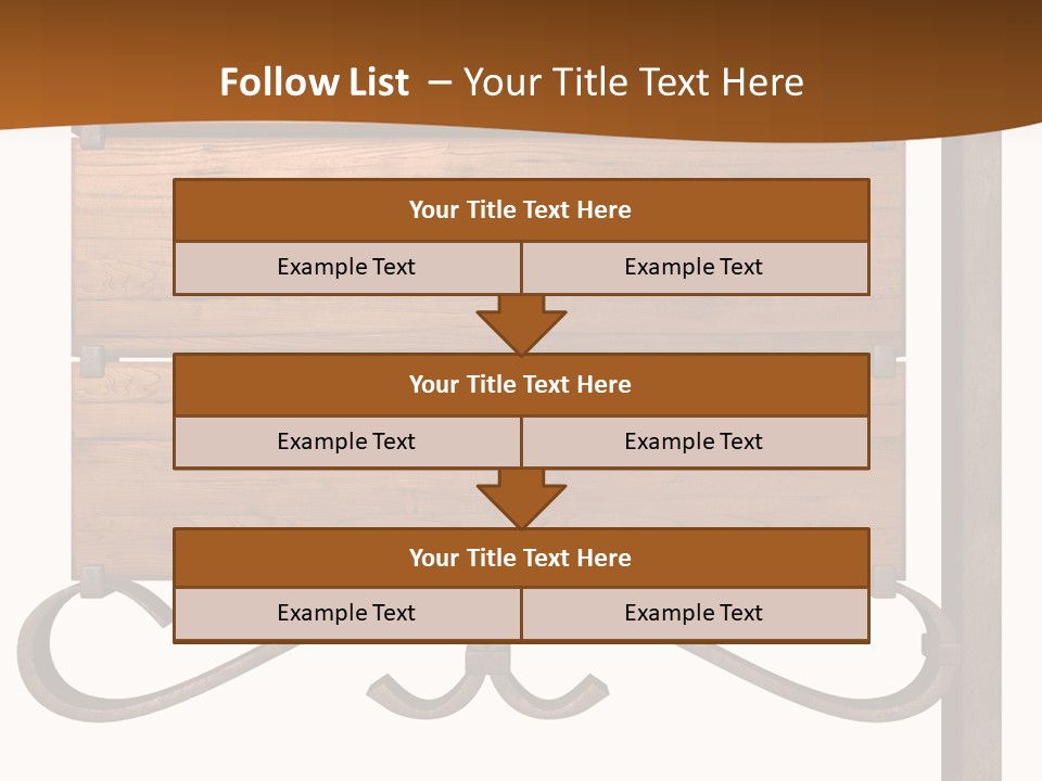 Hanging Copper Antique PowerPoint Template