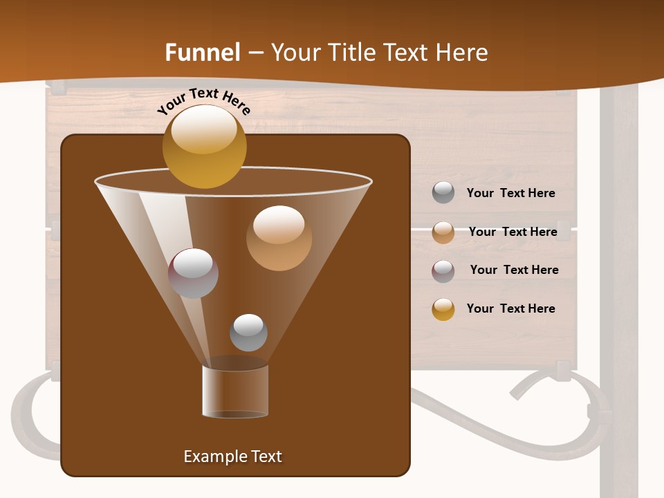 Hanging Copper Antique PowerPoint Template