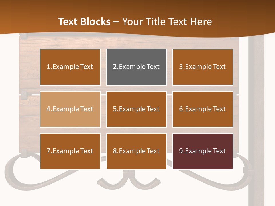 Hanging Copper Antique PowerPoint Template