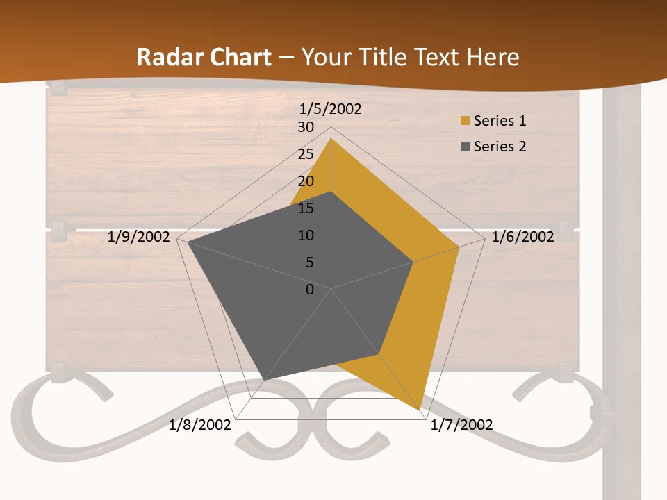 Hanging Copper Antique PowerPoint Template