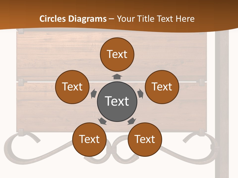 Hanging Copper Antique PowerPoint Template