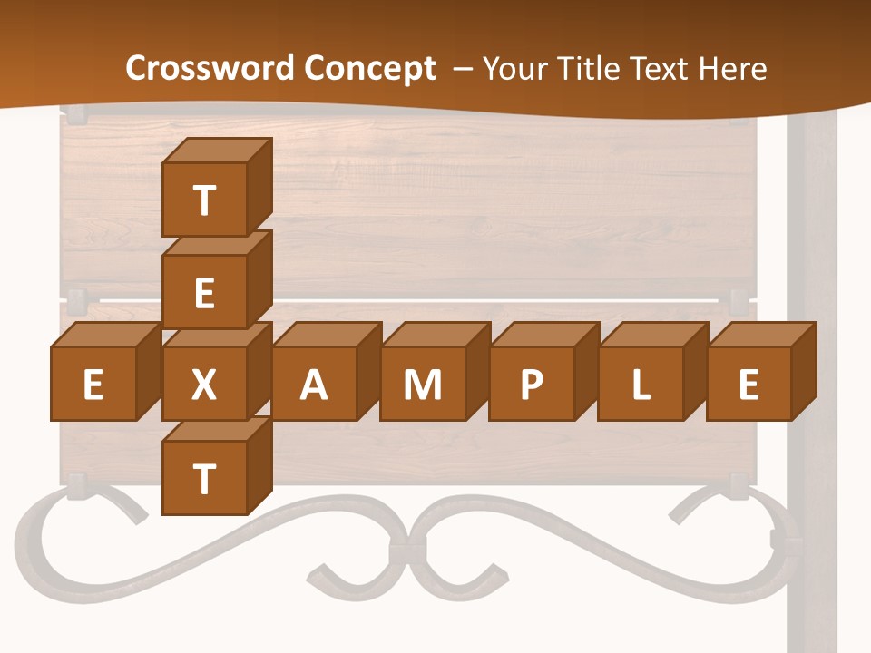 Hanging Copper Antique PowerPoint Template