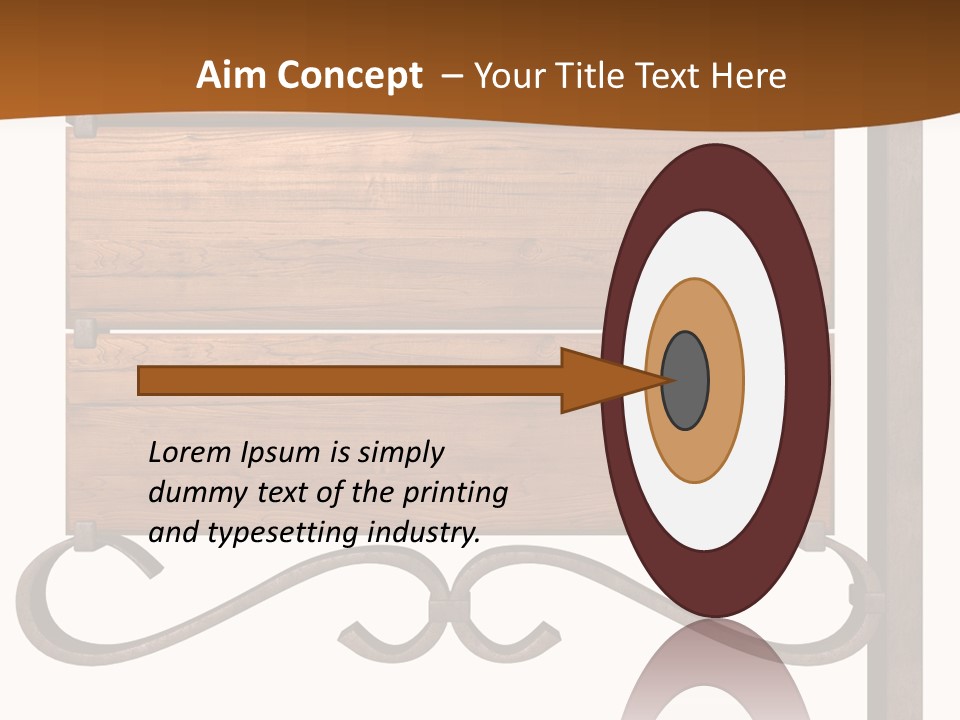 Hanging Copper Antique PowerPoint Template