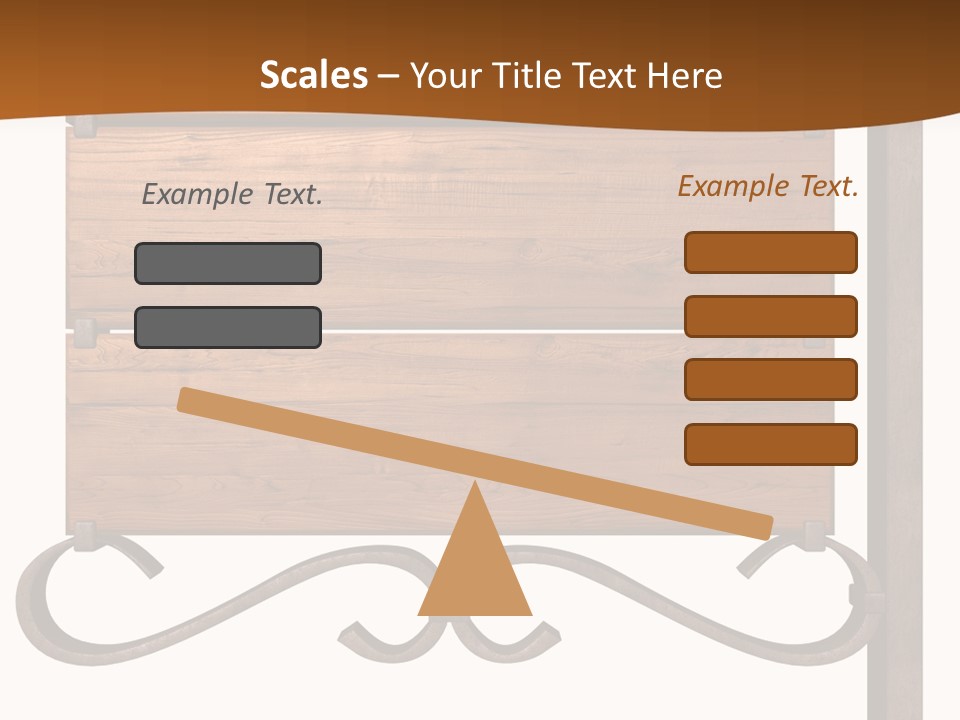 Hanging Copper Antique PowerPoint Template