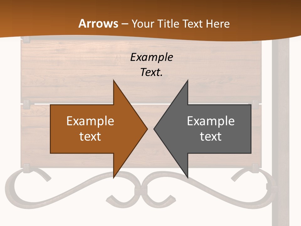 Hanging Copper Antique PowerPoint Template