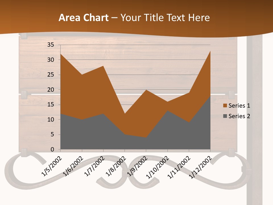 Hanging Copper Antique PowerPoint Template