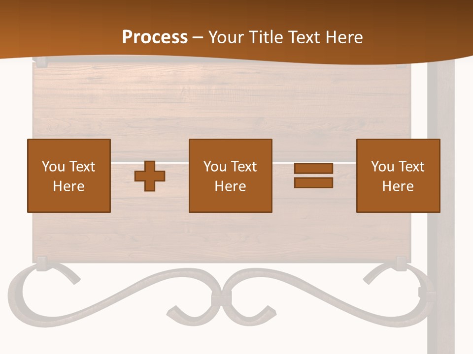 Hanging Copper Antique PowerPoint Template