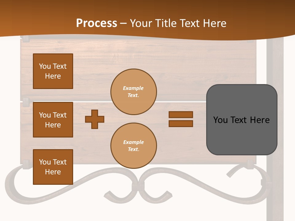 Hanging Copper Antique PowerPoint Template