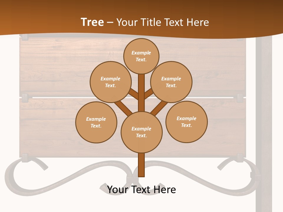 Hanging Copper Antique PowerPoint Template