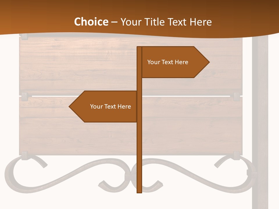 Hanging Copper Antique PowerPoint Template