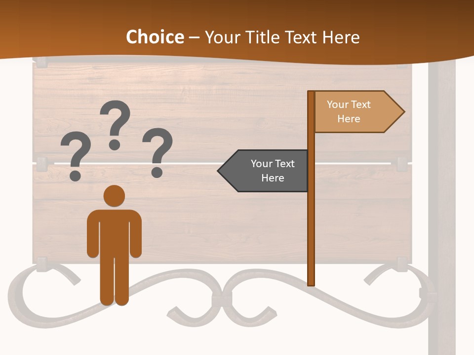 Hanging Copper Antique PowerPoint Template
