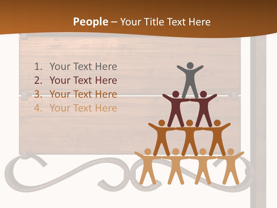 Hanging Copper Antique PowerPoint Template