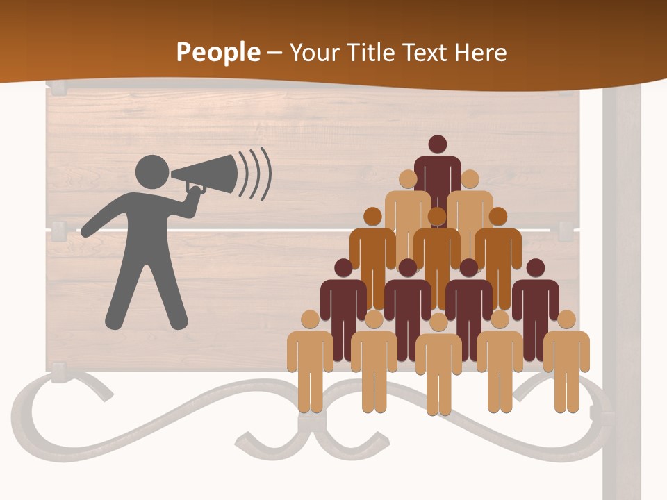 Hanging Copper Antique PowerPoint Template