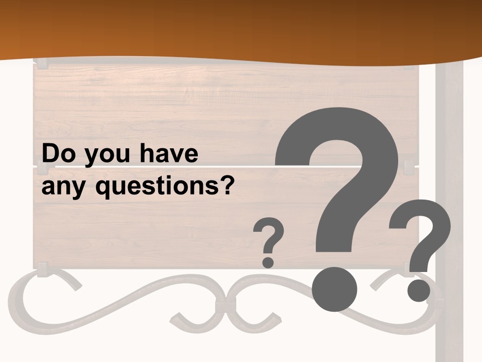 Hanging Copper Antique PowerPoint Template