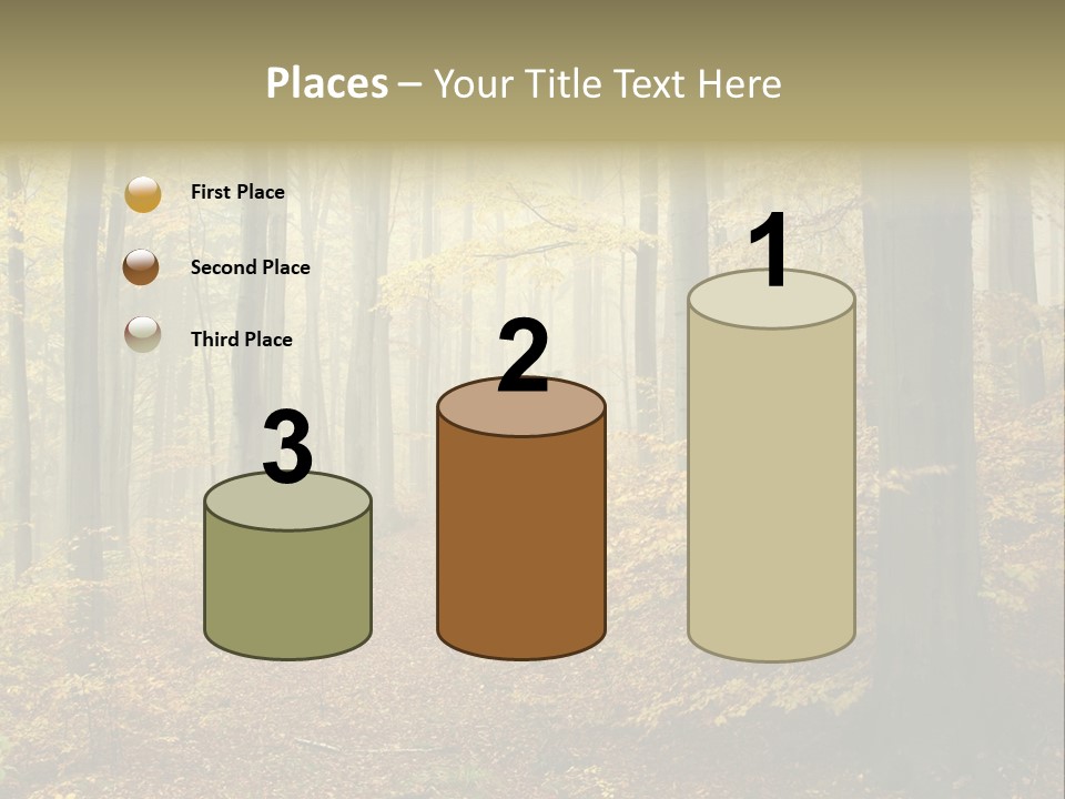 Scenic Romantic Pathway PowerPoint Template