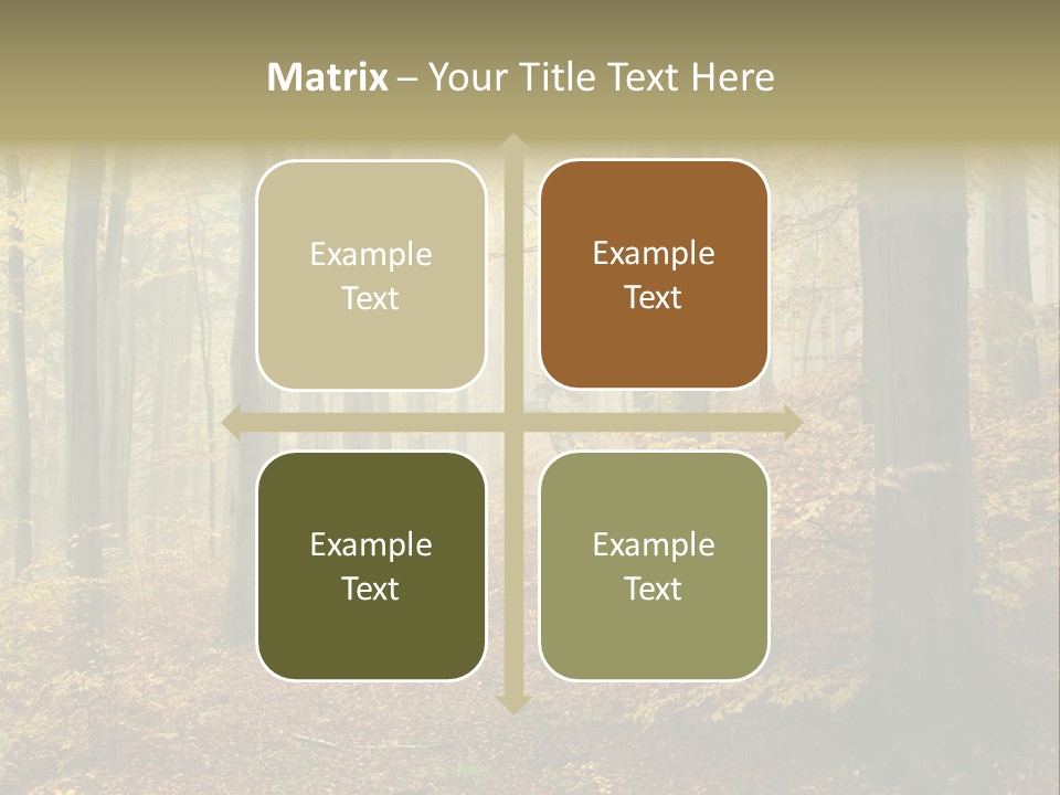 Scenic Romantic Pathway PowerPoint Template