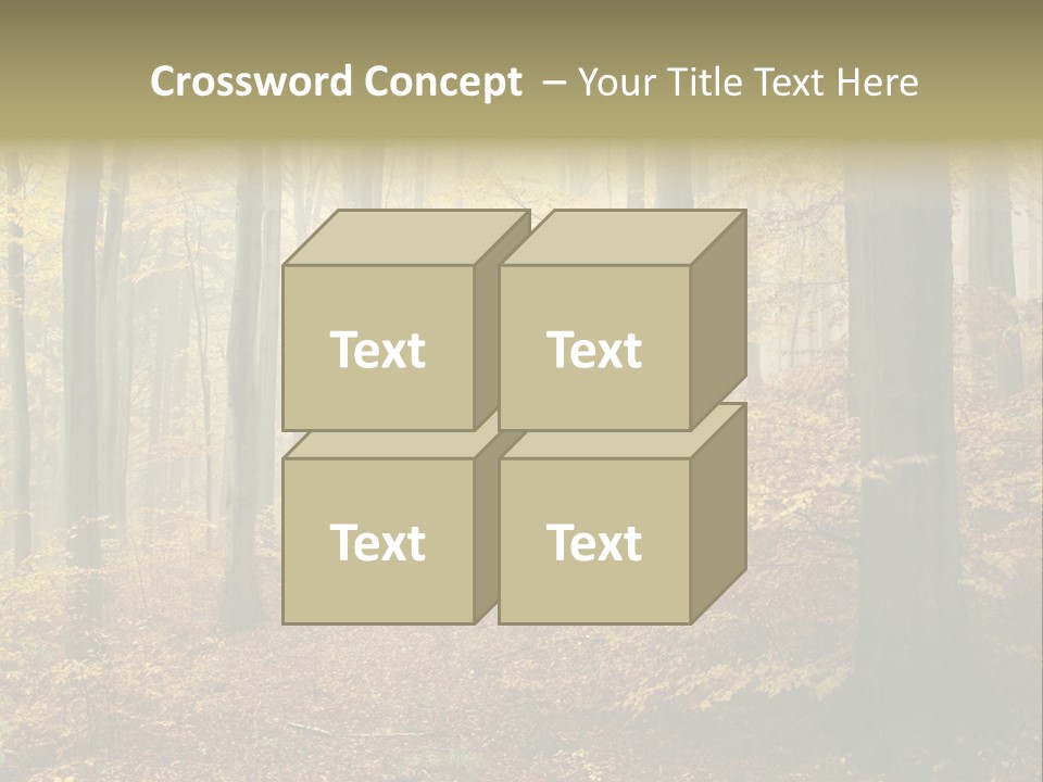 Scenic Romantic Pathway PowerPoint Template