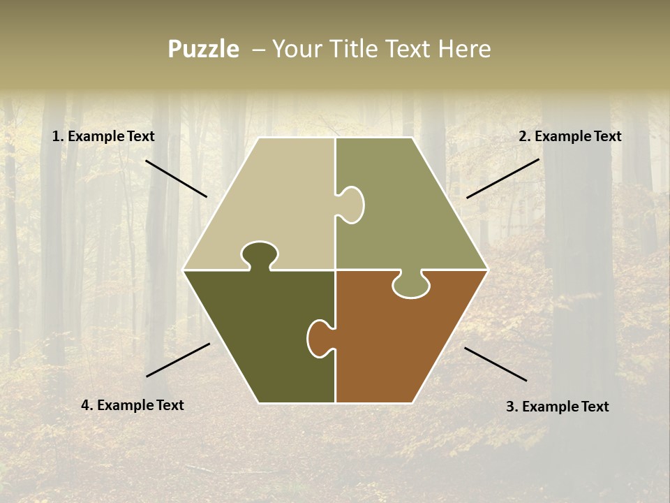Scenic Romantic Pathway PowerPoint Template
