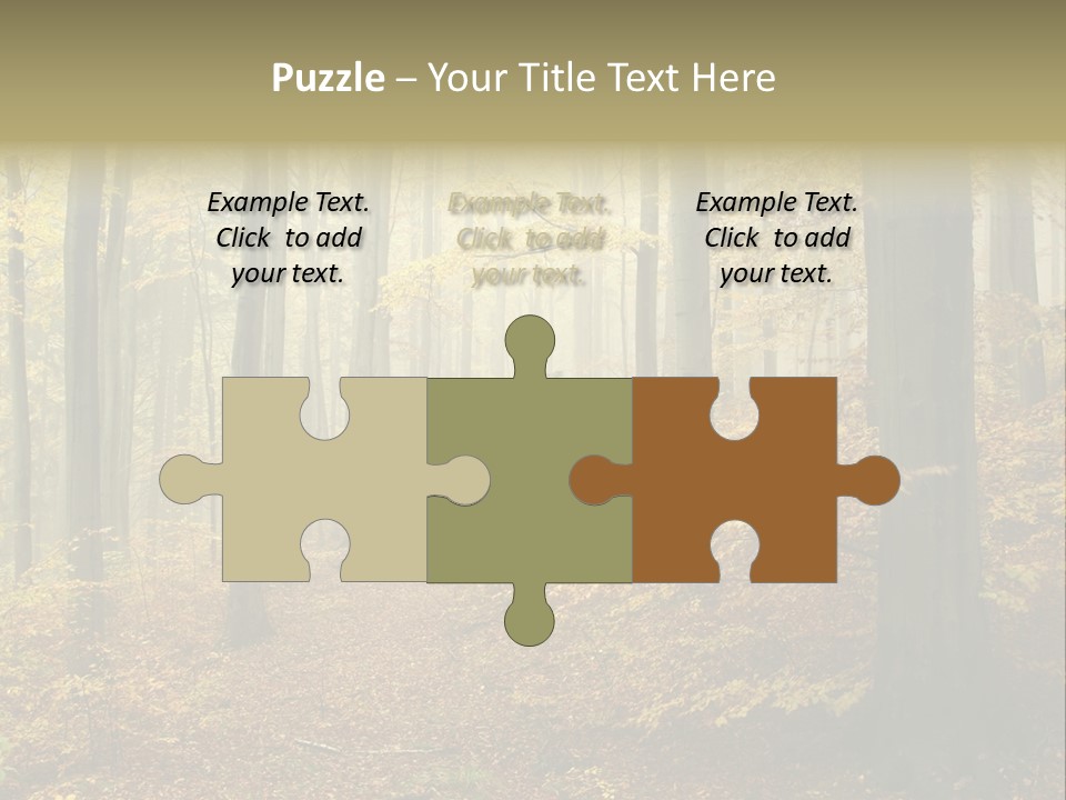 Scenic Romantic Pathway PowerPoint Template