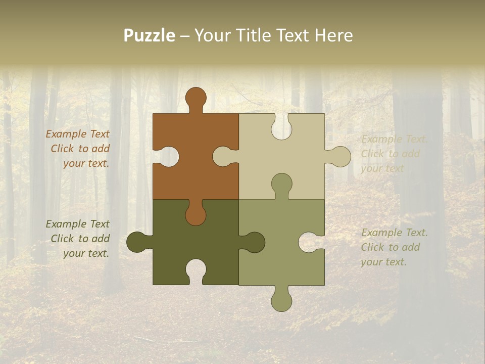 Scenic Romantic Pathway PowerPoint Template