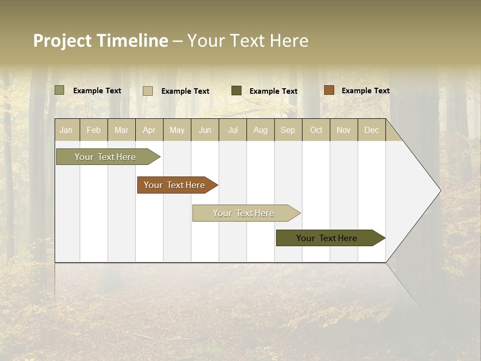 Scenic Romantic Pathway PowerPoint Template