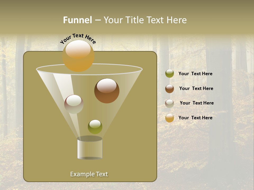 Scenic Romantic Pathway PowerPoint Template