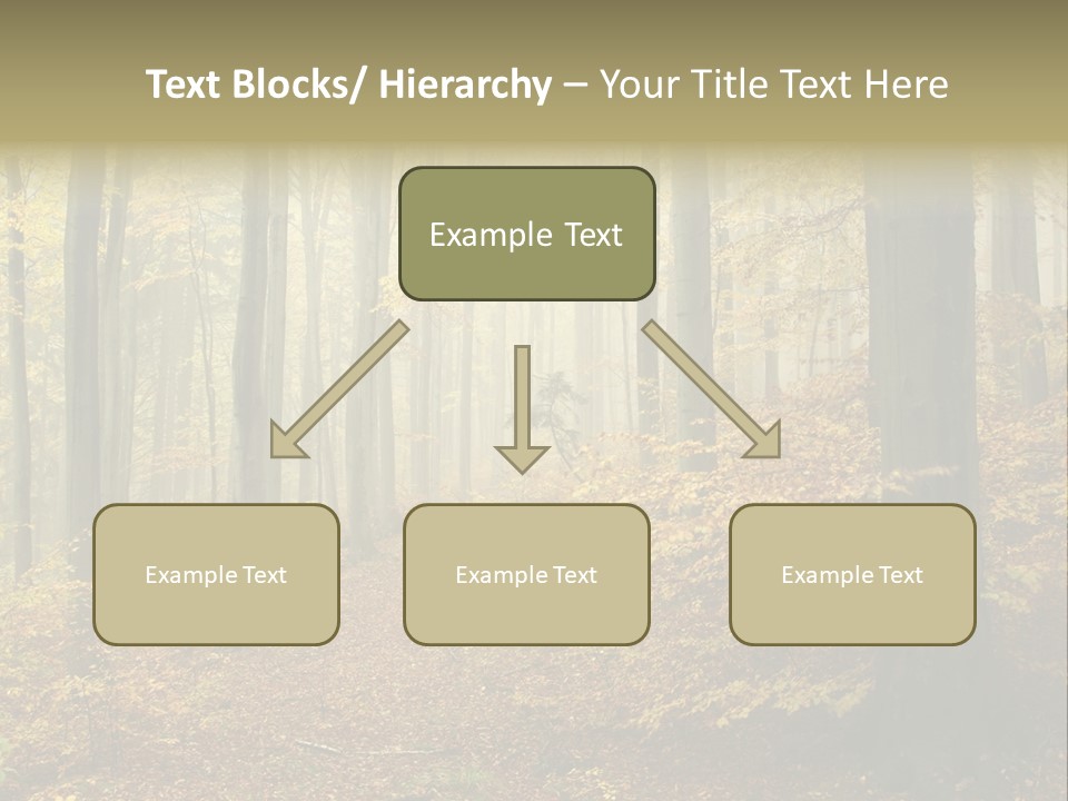 Scenic Romantic Pathway PowerPoint Template