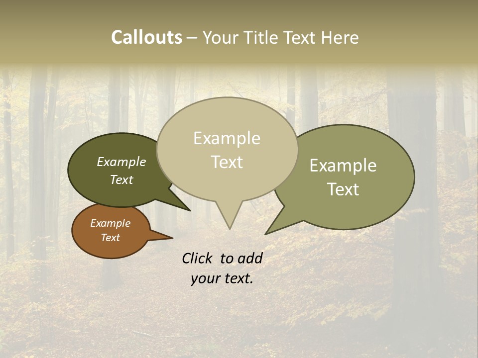 Scenic Romantic Pathway PowerPoint Template