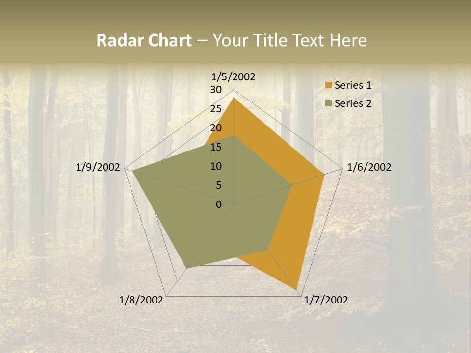 Scenic Romantic Pathway PowerPoint Template