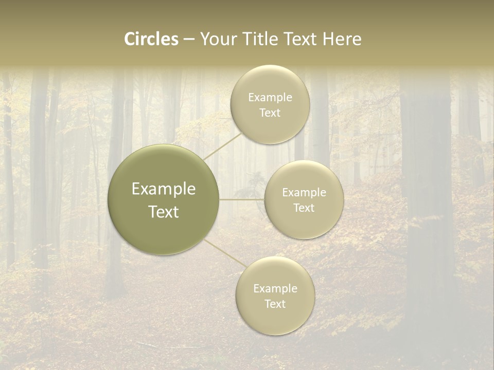 Scenic Romantic Pathway PowerPoint Template