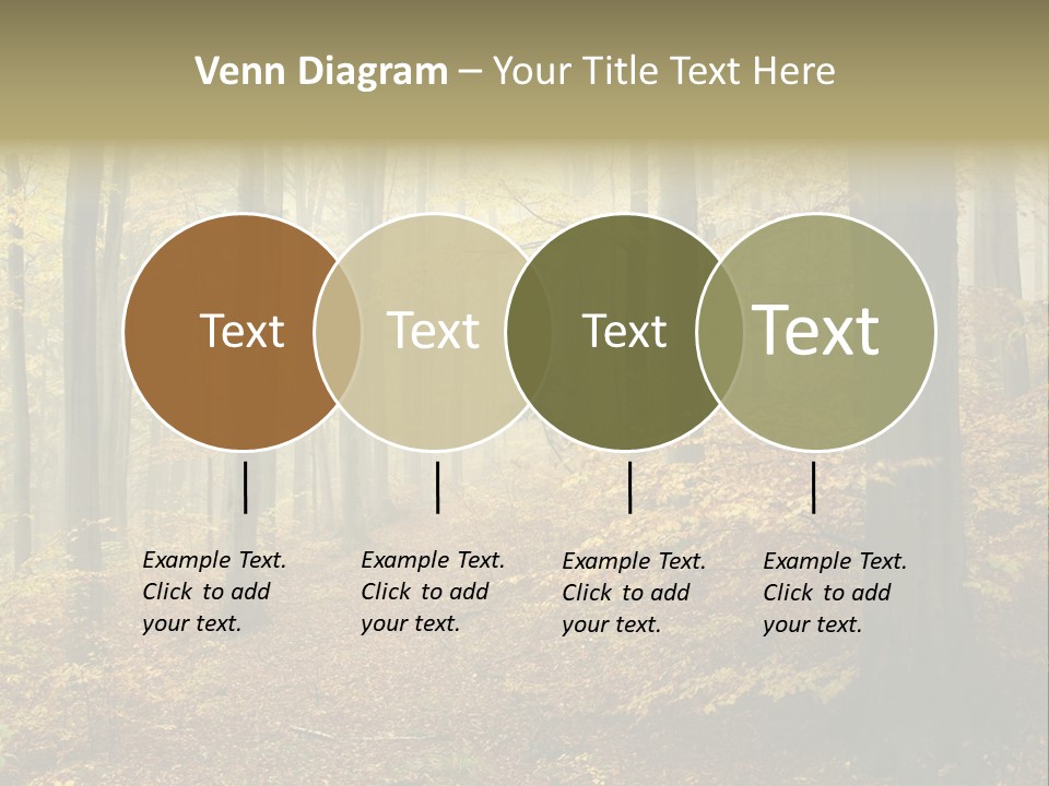 Scenic Romantic Pathway PowerPoint Template